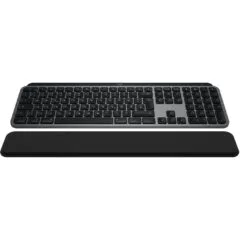 TAS MX KEYS S COMBO FOR MAC - Grey - QWERTZ, Bluetooth, Scissor key switch, LED backlight White, Full-size