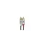 Techlink iWiresPRO - 711031 - 2RCA to 2RCA Cable 1.0m