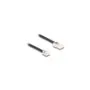Telephone cable RJ-45 plug to RJ-11 plug