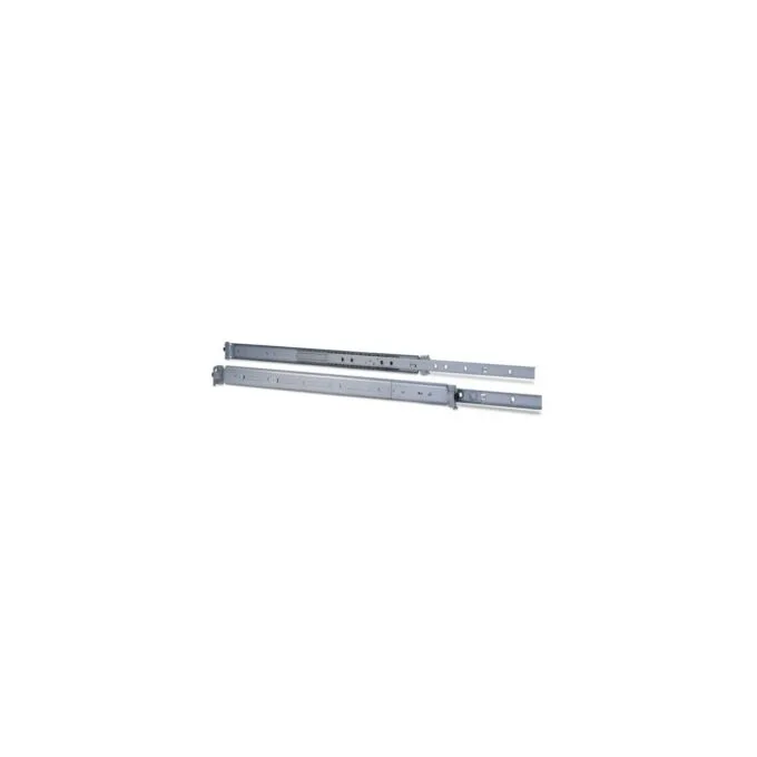 Telescopic Rail Set - 1U, 455 mm, built-in rails — image 1