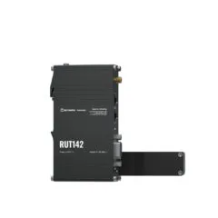 Teltonika RUT142 - Industrial RS232 Router, 2x Ethernet, Wi-Fi 4 (2.4 GHz), DIN-rail, RutOS