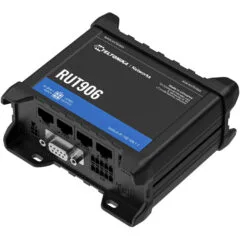 Teltonika RUT906 - Industrial Dual‑SIM LTE Router - Black, 128MB RAM, 0.58GHz CPU