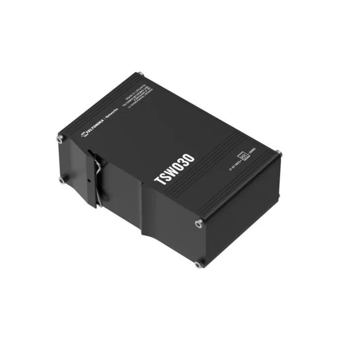 Teltonika TSW030 Unmanaged Ethernet Switch 8x100 Mbps - TSW030 - Black — image 3