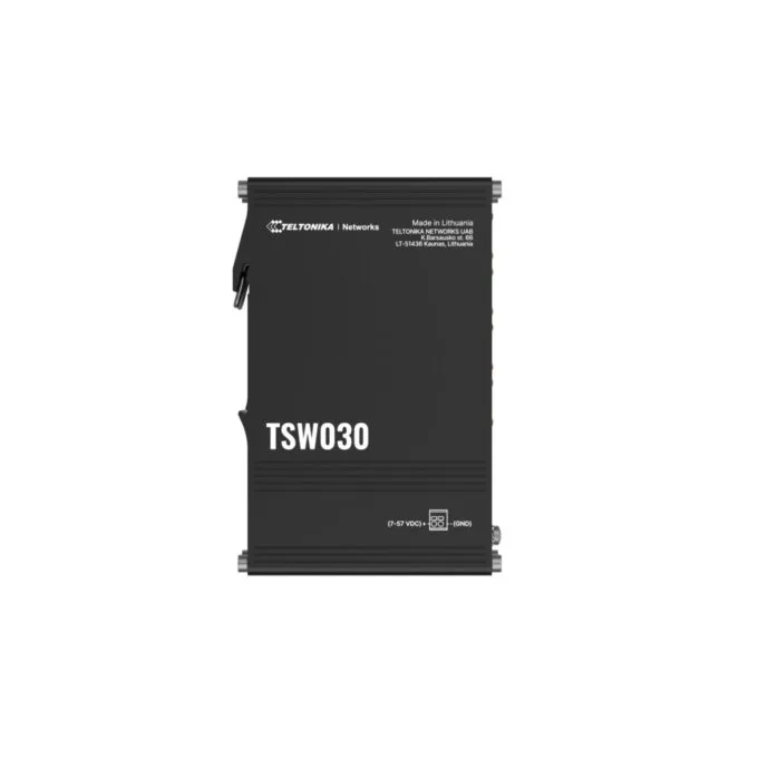 Teltonika TSW030 Unmanaged Ethernet Switch 8x100 Mbps - TSW030 - Black — image 6