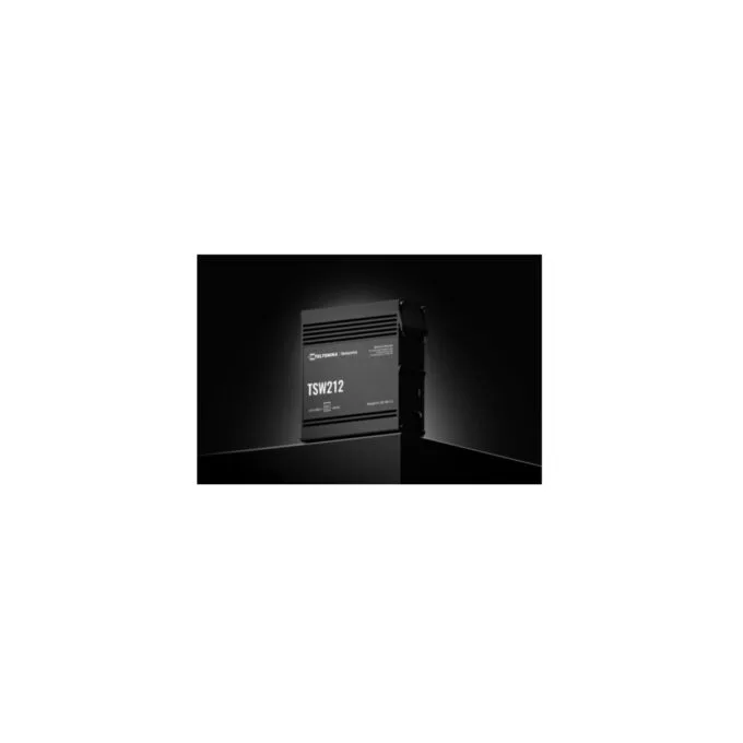 Teltonika TSW212 - 8-Port Gigabit Managed L2 Switch, 2x SFP, Black, 128MB RAM — image 6