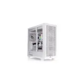 Thermaltake AX500 Full Tower PC Case - Snow White, Tempered Glass, SPCC Steel, E-ATX Compatible