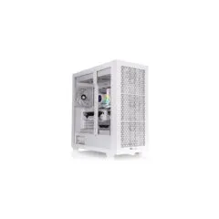 Thermaltake AX500 Full Tower PC Case - Snow White, Tempered Glass, SPCC Steel, E-ATX Compatible