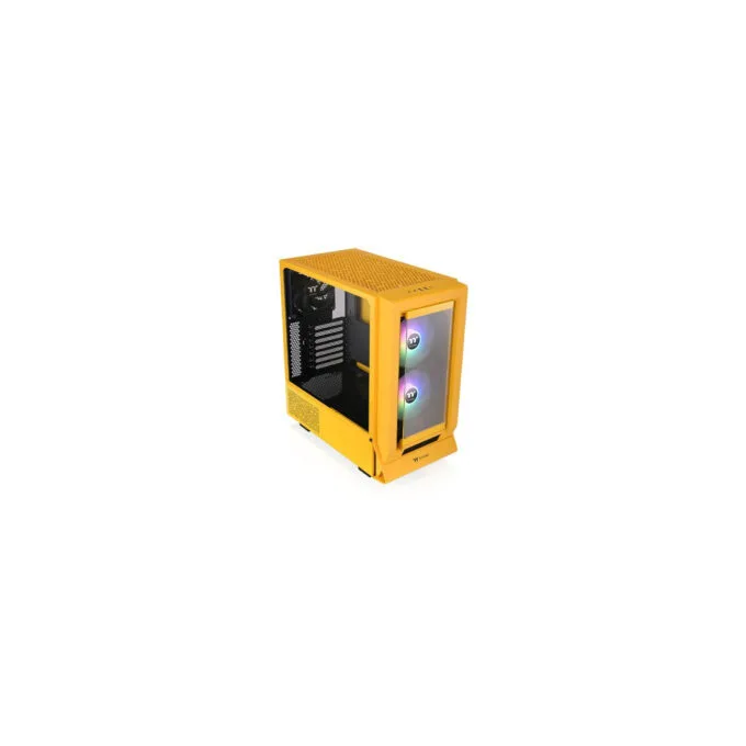Thermaltake Ceres 350 MX Bumblebee - Mid Tower PC Case - SPCC, E-ATX/ATX Support, RGB Fans, USB-C — image 1