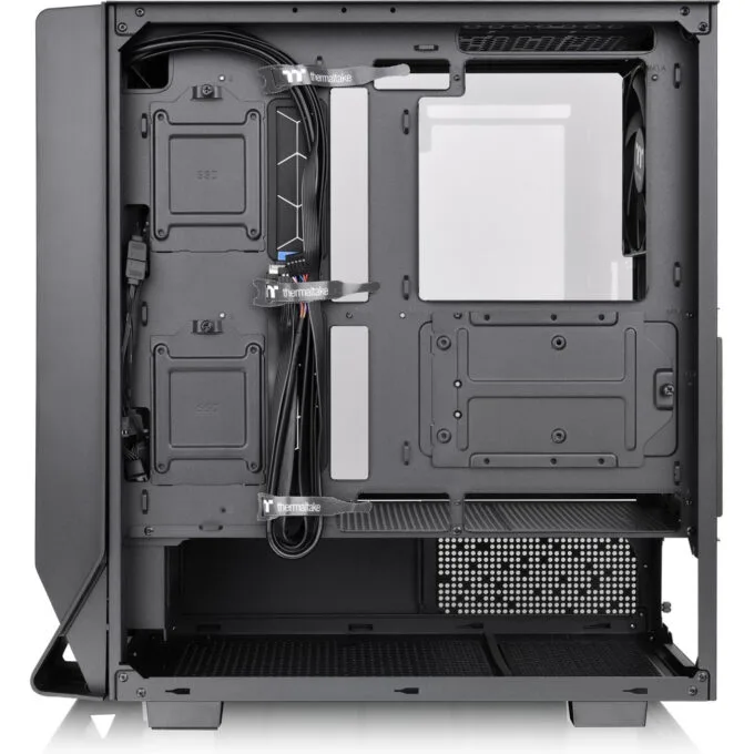 Thermaltake Ceres 350 MX - Mid Tower PC Case - Black, E-ATX/ATX/mATX/Mini-ITX, 360mm Front Radiator, USB-C — image 3