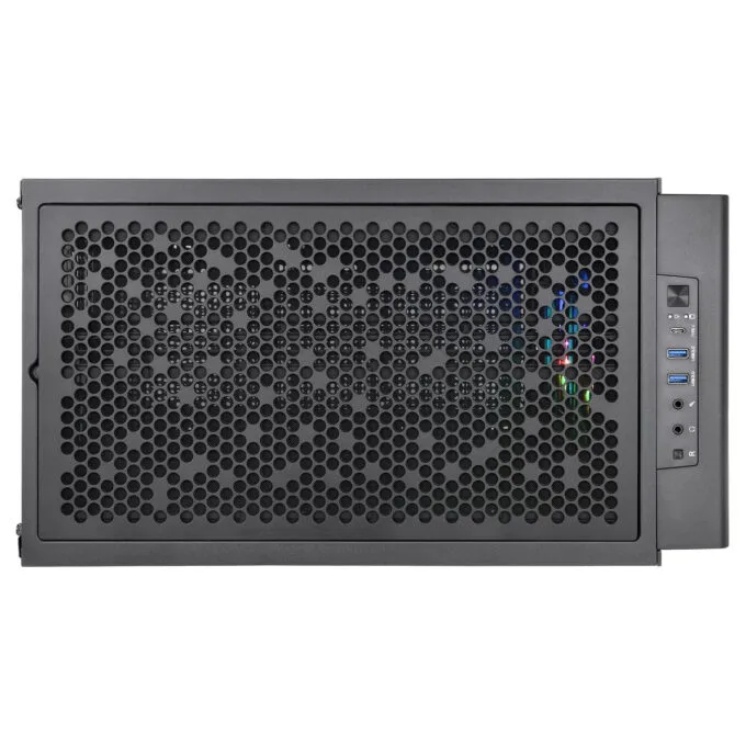 Thermaltake Ceres 350 MX - Mid Tower PC Case - Black, E-ATX/ATX/mATX/Mini-ITX, 360mm Front Radiator, USB-C — image 4