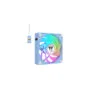 Thermaltake CT120 EX Reverse ARGB Sync PC Cooling Fan - CT120 EX - Hydrangea Blue, 3-Fan Pack
