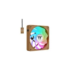 Thermaltake CT140 EX Reverse ARGB Sync PC Cooling Fan - 140mm Sand/Brown - 500-1800 RPM - 3 Pack