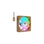 Thermaltake CT140 EX Reverse ARGB Sync PC Cooling Fan - 140mm Sand/Brown - 500-1800 RPM - 3 Pack