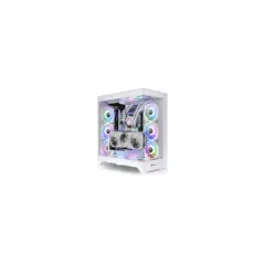 Thermaltake CTE E600 MX - Mid Tower Tempered Glass PC Case, White, E-ATX/ATX/mATX/mini-ITX Compatible