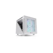 Thermaltake Divider 200 TG Air Snow - Divider 200 TG - White Micro Tower PC Case
