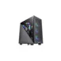 Thermaltake Divider 300 TG Air - Mid Tower PC Case, Black, Tempered Glass, ATX/mATX/Mini-ITX, USB-C
