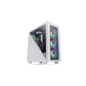 Thermaltake Divider 300 TG Snow ARGB - Mid Tower PC Case, White, Tempered Glass, ARGB, ATX/mATX/Mini-ITX