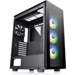 Thermaltake Divider 500 TG ARGB - Black Mid-Tower Case, ATX/mATX/Mini-ITX, 390mm GPU