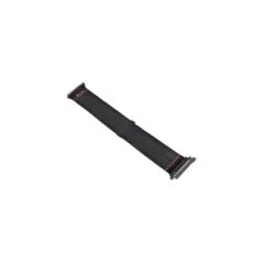 Thermaltake PCI Express Extender - Black PCIe Gen 4.0 x16 60cm, Male to Male, Straight, Copper Contacts