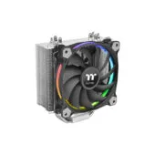 Thermaltake Riing Silent 12 RGB Sync Edition - CPU Air Cooler - Black Metallic, 120mm Fan, 150W TDP