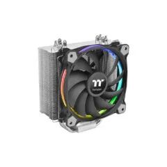 Thermaltake Riing Silent 12 RGB Sync Edition - CPU Air Cooler - Black Metallic, 120mm Fan, 150W TDP