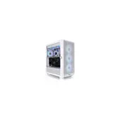 Thermaltake S250 TG ARGB - Mid Tower PC Case - Snow White, Tempered Glass, ARGB, ATX/E-ATX/mATX/Mini-ITX
