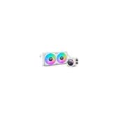 Thermaltake TH240 V2 Ultra EX ARGB AIO Liquid Cooler - 240mm, Snow White, TFT-LCD Pump