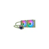 Thermaltake TH280 V2 ARGB AIO Liquid Cooler - 280mm (2x140mm) PWM Fans - Matcha Green