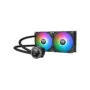 Thermaltake TH280 V2 Ultra ARGB Sync AIO Liquid CPU Cooler - 280mm Radiator, 2x140mm ARGB Fans, Black