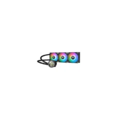 Thermaltake TH360 Ultra ARGB Sync AIO Liquid Cooler - CL-W384-PL12SW-A - 360mm, 3x120mm ARGB Fans, Black, TFT-LCD