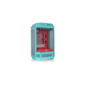 Thermaltake The Tower 250 - Mini-ITX Mini Tower - Mint Strawberry, SPCC Steel, 2x120mm, USB-Ax2+USB-C