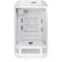 Thermaltake The Tower 250 Snow White - Mini-ITX Mini Tower Case, 3.9" LCD, USB-C, 360mm GPU Support