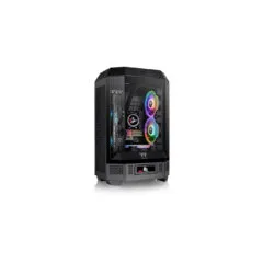Thermaltake The Tower 300 - Black Micro-ATX / Mini-ITX Tempered Glass Case with USB-C & ARGB