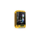Thermaltake The Tower 300 Bumblebee - Micro-ATX Yellow Case, Supports 400mm GPU & 210mm CPU Cooler