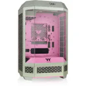Thermaltake The Tower 300 TG - Micro-ATX/Mini-ITX Micro Tower PC Case - Plum