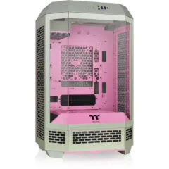 Thermaltake The Tower 300 TG - Micro-ATX/Mini-ITX Micro Tower PC Case - Plum