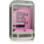 Thermaltake The Tower 300 TG - Micro-ATX/Mini-ITX Micro Tower PC Case - Plum