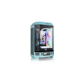 Thermaltake The Tower 300 - Turquoise Micro-ATX Tower Case - USB-C, 2x USB-A, 400mm GPU & 210mm CPU Cooler