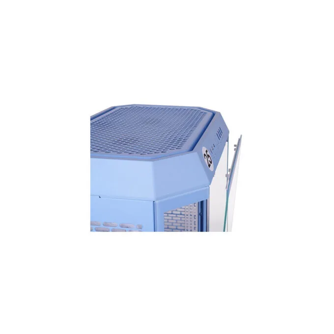 Thermaltake The Tower 600 - Hydrangea Blue - Mid Tower PC Case, Tempered Glass, RGB, ATX/mATX/Mini-ITX, Liquid Cooling — image 6