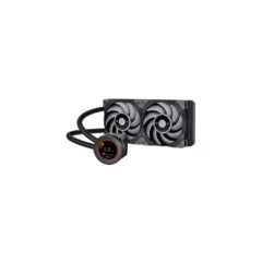 Thermaltake TOUGHLIQUID Ultra 240 - CL-W322-PL12GM-B - 240mm AIO Cooler, Black/Grey, TFT-LCD, RGB