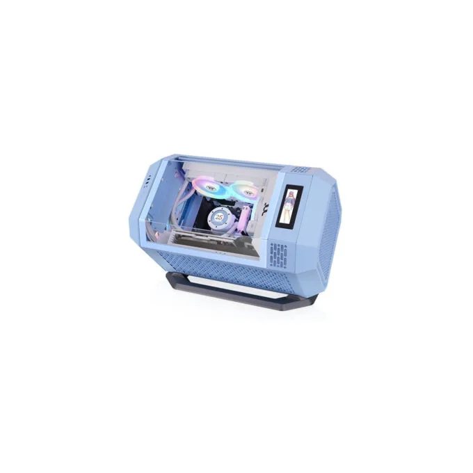 Thermaltake Tower 250 Chassis Stand Kit - AC-078-ONFNAN-A1 - Tower-to-Rack Conversion, Hydrangea Blue/Black — image 6