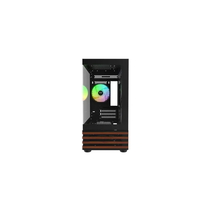 Thermaltake View 170 WS ARGB - µATX Mini Tower PC Case with Wood Accent - CA-1Z4-00M1WN-WS — image 2
