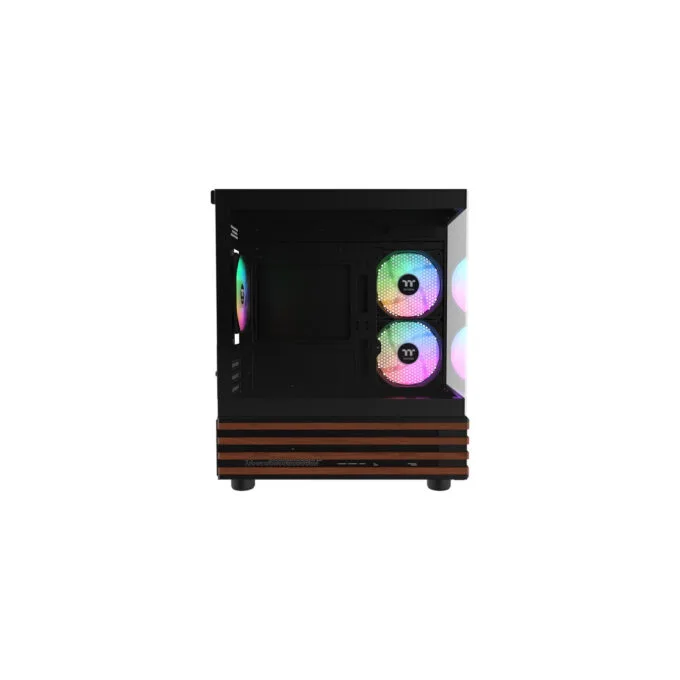 Thermaltake View 170 WS ARGB - µATX Mini Tower PC Case with Wood Accent - CA-1Z4-00M1WN-WS — image 5