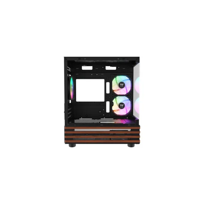Thermaltake View 170 WS ARGB - µATX Mini Tower PC Case with Wood Accent - CA-1Z4-00M1WN-WS — image 9