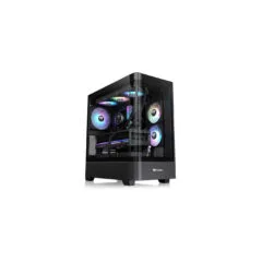 Thermaltake View 290 TG ARGB - Mid Tower PC Case - Black, Tempered Glass, USB-C, ARGB
