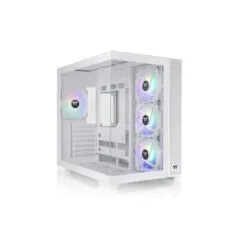 Thermaltake View 380 TG ARGB Mid Tower PC Case - Snow White