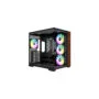 Thermaltake View 380 WS ARGB Mid Tower Chassis - Black/Wood - CA-1Z2-00M1WN-WS