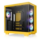Thermaltake View 380 XL TG ARGB - Bumblebee Yellow Mid-Tower PC Case