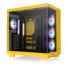 Thermaltake View 380 XL TG ARGB - Bumblebee Yellow Mid-Tower PC Case