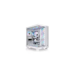 Thermaltake View 380 XL TG ARGB - Snow White Mid-Tower Case, Tempered Glass, ARGB, ATX/mATX/mini-ITX
